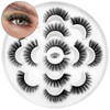 DYSILK Mink Lashes Fluffy Eyelashes - False Eyelashes 7 Pairs