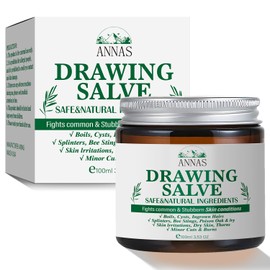 Drawing Salve,for Ingrown Hair, Boil and Cyst, Maximum Strength Fast Acting for Splinters Remover, Bug and Spider Bites, Bee Stings,