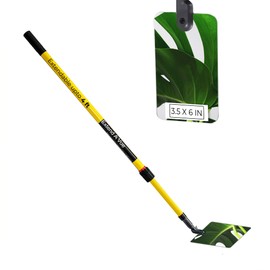 Extend A Vue Telescoping Inspection Mirror - Standard Fiberglass, Lightweight & Durable, 2 ft - 4 ft Pole, 3.5 x 6 inch Acrylic Mirror