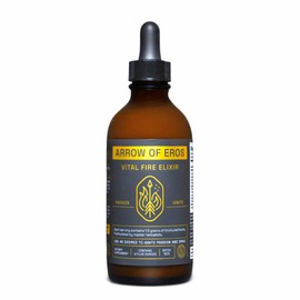 RAW Forest Foods Arrow of Eros Vital Fire Pine Pollen Elixir Tincture – for Men and Women – 2 Fluid Ounce Bottle