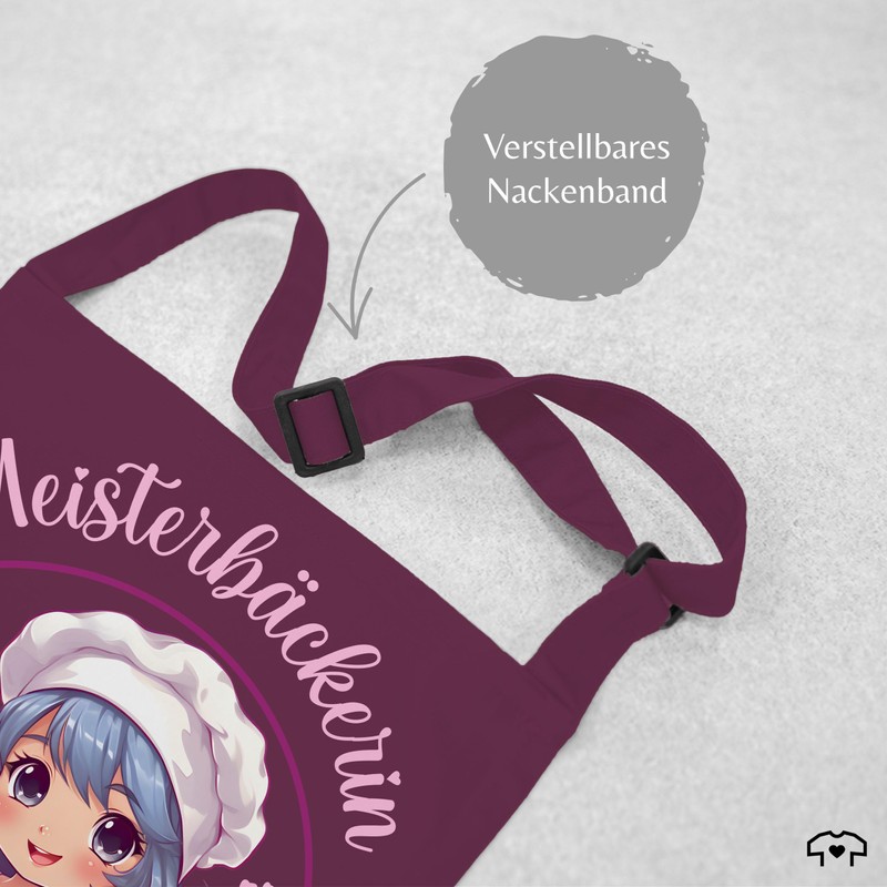 Geschenk mit Namen personalisiert by Shirtracer - Apron - Baking
