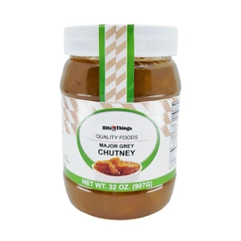 Bits N Things Mango Major Grey Chutney 32 oz. - Pack of 1