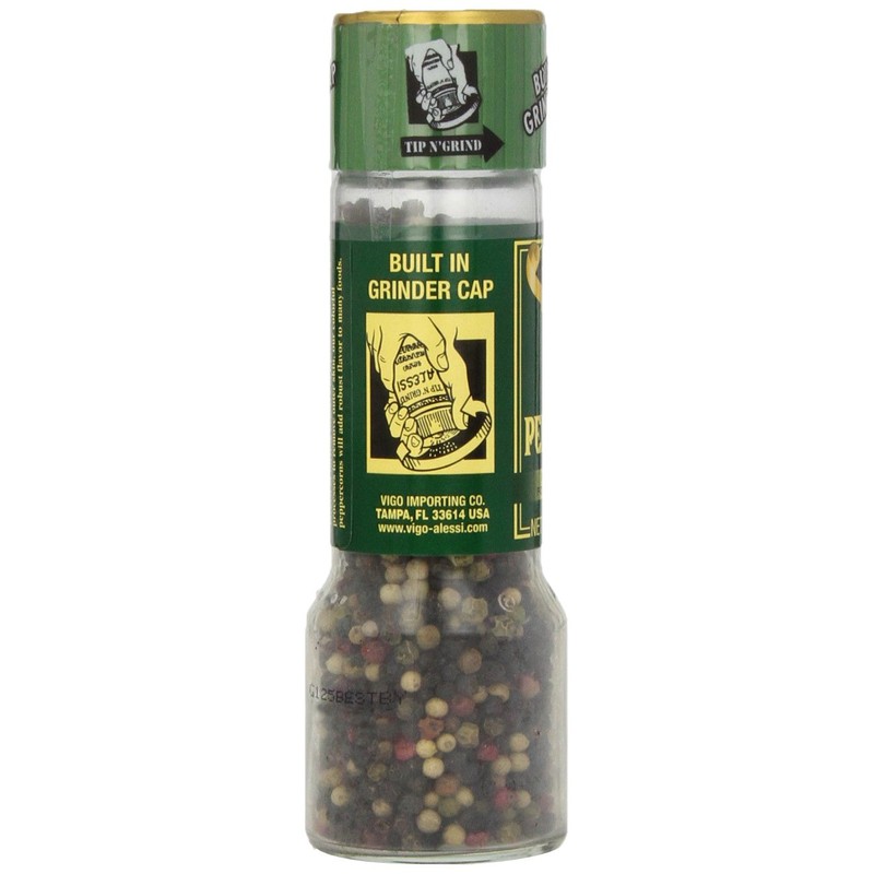 Alessi Mixed Peppercorn Grinder, 2.39-Ounce (Pack of 6)