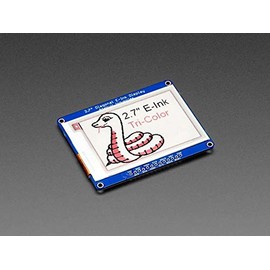Adafruit 2.7 inch Tri-Colour eInk/ePaper Display with SRAM (Red Black White)