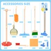 Dreamon Wooden Toddler Cleaning Set - 11Pcs Kids Cleaning Toy