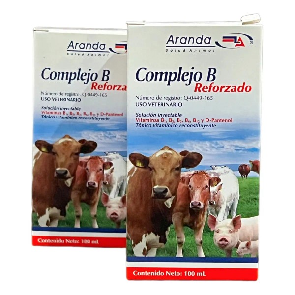 Complejo B Reforzado Aranda 2 Unidades De 100ml