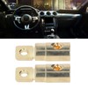Pair Power Battery O Ring Terminals Brass Gold Plated High