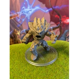 Wiz Kids Earth Elemental - Summoned Creatures Set 2 Icons of The Realms D&D Dungeons and Dragons Large 2inch Base Painted Plastic Miniature