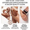 Tanning Mitt and Fake Tan Brush Set, Reusable Applicators for