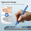 MIXOO Stylus Pen for Touch Screens, Stylus with 20pcs 0.35''/0.24''