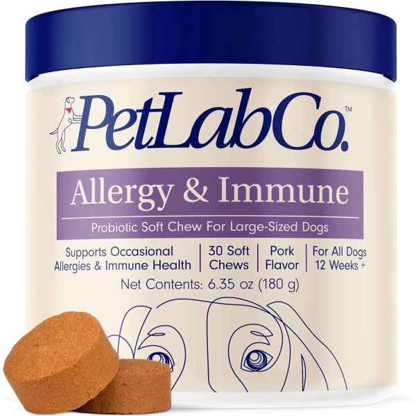 Branded PetLab Co. (PetLabCo.) ALLERGY & IMMUNE Probiotic Soft Chew