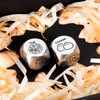 Valentines Day Gift for Women Men, 2PCS-Steel Food Decision Dice,
