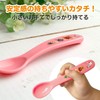 LEC Anpanman Children's Tableware, Spoon & Fork (Pink)