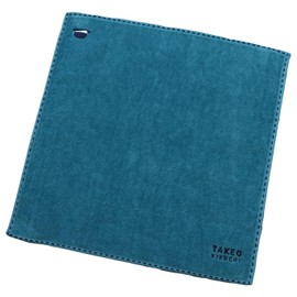 Takeokikuchi 07001364 Men's Handkerchief, Hand Towel, Made in Japan, green (022)