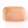 Set of 2 square handle storage baskets 14x20.5cm pitch 5ea