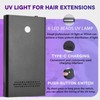 DLITISH V Light Hair Extension Kit UV LED Hair Lamp