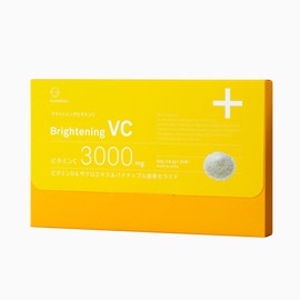Co-medical+ CO ブライトニングビタミンC ビタミンCサプリメント 3000mgのビタミンC配合 60g (1本 2g×30本) 1日でレモン約150個分のビタミンC 1日分のビタミンDで健康維持 ブライトニングパイン