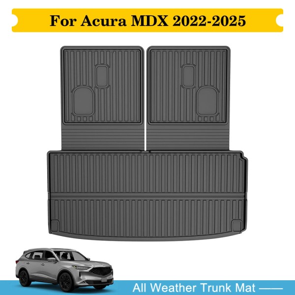 Unbranded For Acura MDX 2022-2025 Car Trunk Mat Cargo Liners
