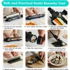 Sushi Maker Roller, Sushi Set to Make Yourself, 6-Piece Sushi
