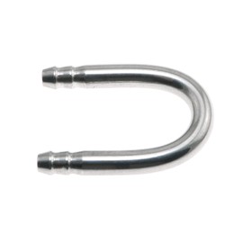 Maxmoral Aquarium U-Shape Connectors Stainless Steel Fish Tank Air Pump Accessories CO2 System U-Shape Tube Connector