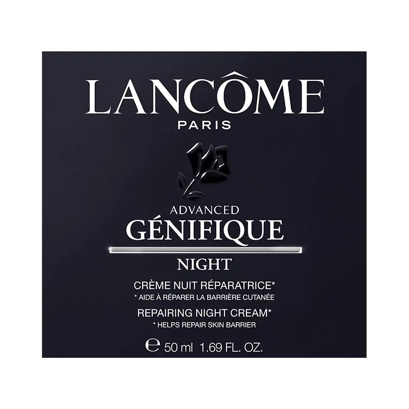 Lancôme Advanced Génifique - Crema Hidratante Facial de Noche, Repara
