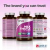 Milk Thistle Tablets - High Strength 4000mg Supplement - 180