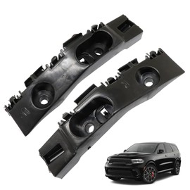FZJDSD 2PCS Front Bumper Support Bracket Driver & Passenger Side 68411418AC Compatible with Dodge Durango 2014-2022 Replace 68411418AE 68411419AE Front Driver and Passenger Side Bumper Bracket