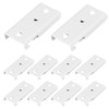 10 Pack Ceiling Curtain Track Mount Bracket, Ceiling Curtain Track