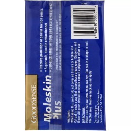 Paquete de 5 hojas GoodSense Moleskin Plus, 4 edredones