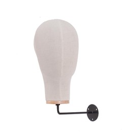 ZhuoYi Unpinnable Wall Mounted Mannequin Head For Wig Hat Display