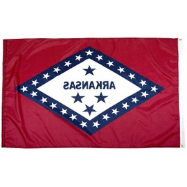 FlagSource Arkansas Nylon State Flag, Made in the USA, 3x5'