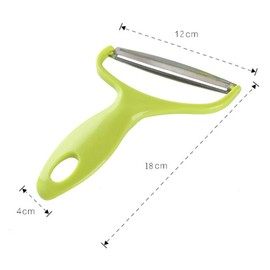 bingxqiso Cabbage Filling Cutter Cutting Cabbage Manual Shredder Vegetable Peeler Fruit Peeler Wide Mouth Peeler Vegetables Fruit Stainless Steel Knife Cabbage Graters Salad Potato Slicer (Green)