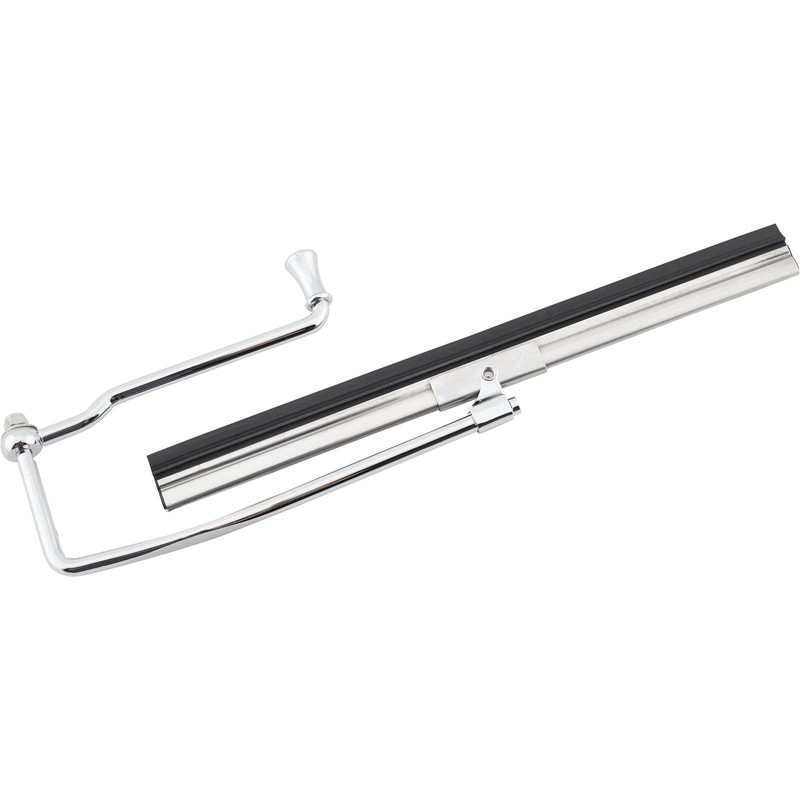 Speedway Motors Hand Crank Manual Windshield Wiper Chrome Plated Heavy