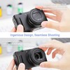 JJC Camera Lens Cap Lens Hood Protector for Sony ZV-1F