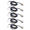 5Pcs Magnetic Switch Sensor 2 Wire Normally Open Proximity Sensor