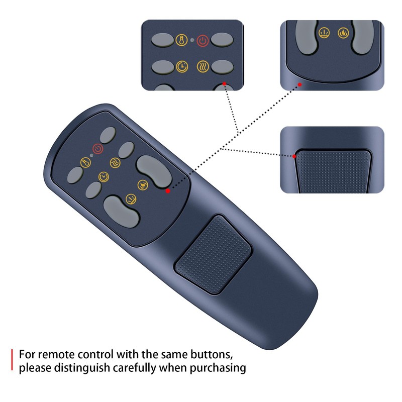 WDZP New Replacement Remote Control fit for Valuxhome Recessed Electric