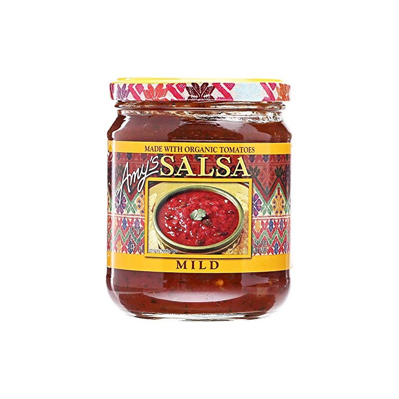 Amy's Salsa, Mild Salsa, Made With Organic Tomatoes, Gluten Free,