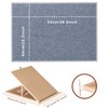 Tektalk Foldable Jigsaw Puzzle Board with 4 Angle Adjustable Bracket/Stand,