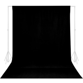 TRLYC Black Photography Backdrop - 6 x 9 FT Polyester Backdrops for Photoshoot Background Screen for Photo Backdrop Video Photography Studio Photo Backgrounds Background Screen Parties