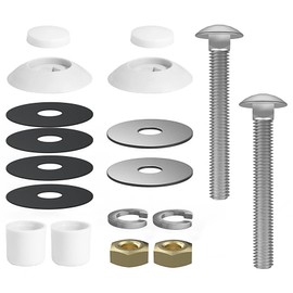 ArcViar Diving Board Bolt Kit, Diving Board Mounting Kit for Two Hole Residential Pool Diving Board, Diving Board Bolts Kit Compatible Diving Boards for Inground Pools