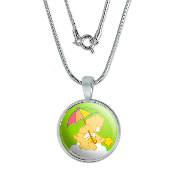 GRAPHICS & MORE Care Bears Funshine Bear 0.75" Pendant with