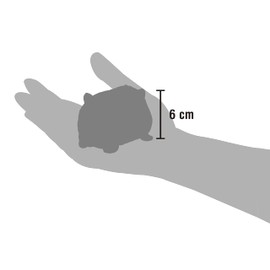 Ty, Teeny Reversible, Zoey - Cebra con Lentejuelas, Muñeco de Peluche, 10 cm, Morado, Fucsia y Blanco