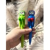 TVIAOH (12 PCS) Ballpoint Pens, Boxing Pen Robot with Punching