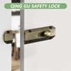 2 Pack Barrel Slide Door Bolts 4 Inch Heavy Gate