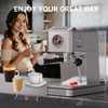 TINTALK EM623 Espresso Machine 20 Bar with Steam Milk Frother,