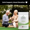 Bodygenix Feverfew 1000mg Capsules - Migraine Headaches Relief Joints Health