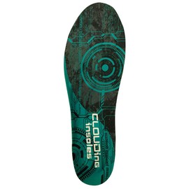 NO,6700 Crowding Insole, Bouncy Comfort, Antibacterial, Odor Resistant, Shock Absorption, green