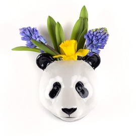 Quail Ceramics - Panda Wall Vase