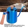 600ml Stainless Steel Manual Coffee Pot Long Narrow Spout Pour