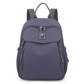 YANAER Mini Backpack for Women Small Backpack Lightweight Purse Cute Stylish College Bookbag Casual Daypack Work Travel PartyGreyPurple